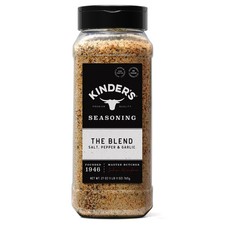 Kinder's The Blend Seasoning Salt, Pepper and Garlic, 27 oz. Free shipping