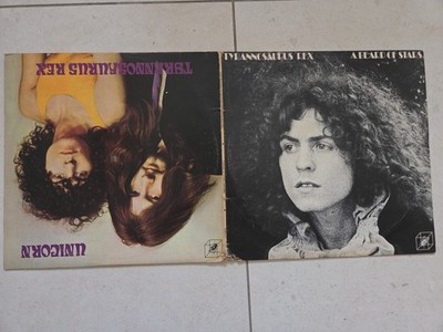 T.Rex / Unicorn, & A Beard Of Stars / 2 X LP`s Double Vinyl Album Re