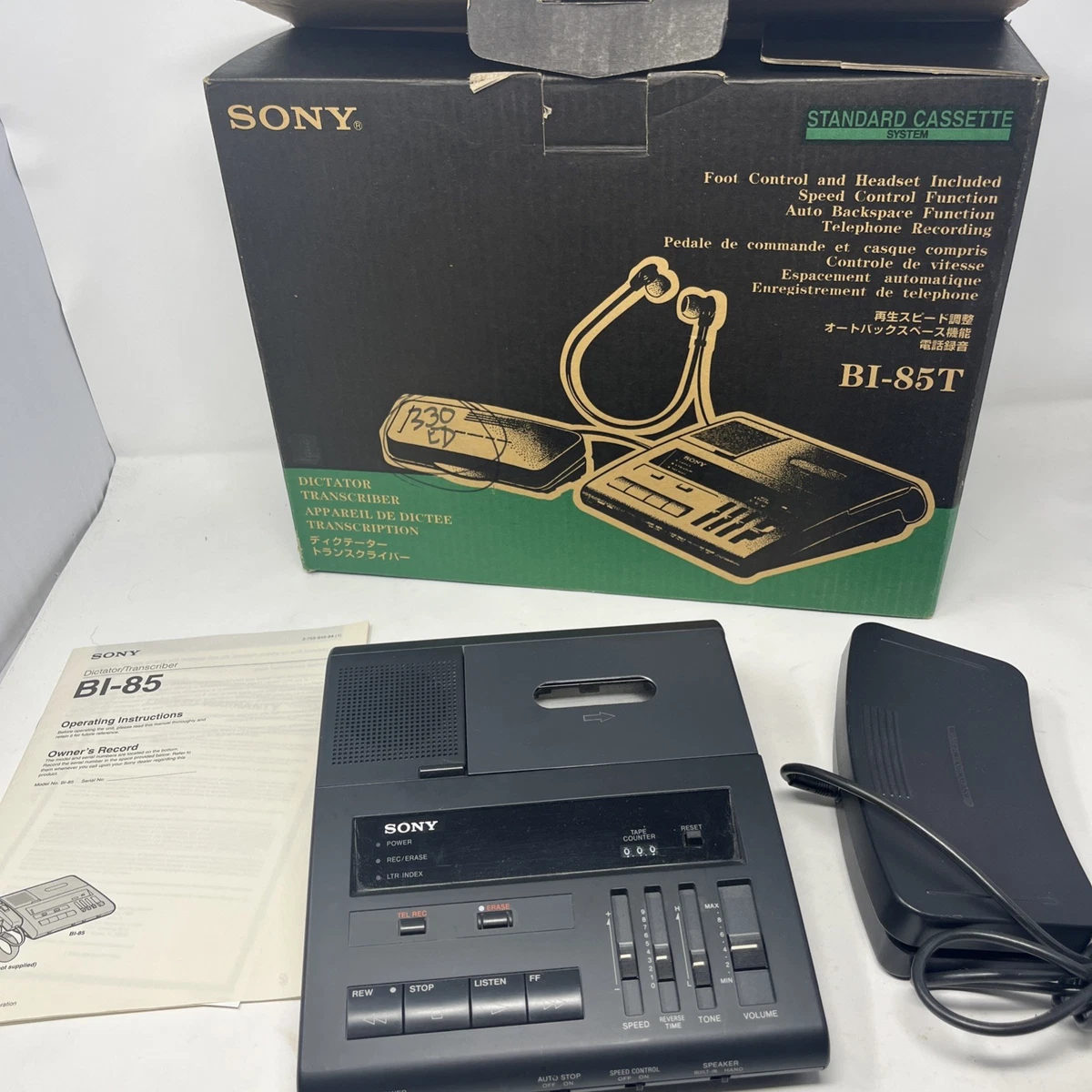 Sony Desktop Dictaphones & Voice Recorders for sale | eBay