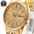 1984 Vintage [ Exc+5 ] SEIKO 5 Sports 7009-3110 Gold Men's Automatic Watch JAPAN