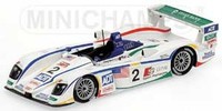 Minichamps 1:43 Audi R8 - Pirro/Biela /Mcnish - Lemans 2005