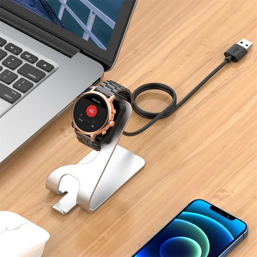 Support de Charge Montre pour Fossil Gen5 Support Aluminium Chargeur Accessoires Neuf - Photo 3 sur 17