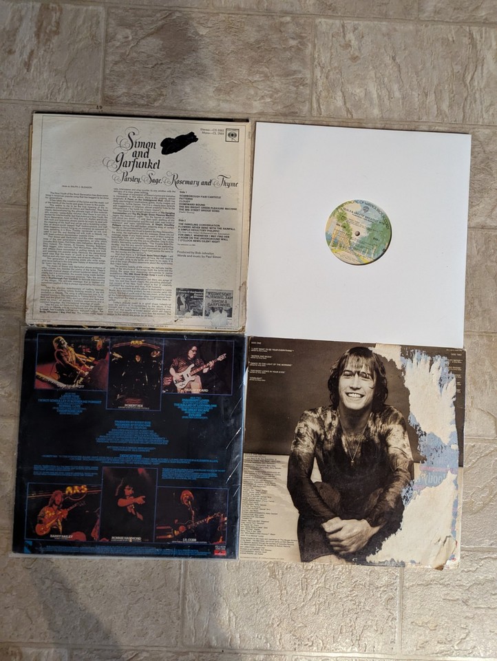 70s POP/ROCK VINYL: Atl Rhythm Section, Andy Gibb, Seals/Croft, Simon ...