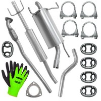 SchalldäMpferset Auspuff FüR Opel Corsa C FließHeck 1.2, 1.4 (2000-07/2006)