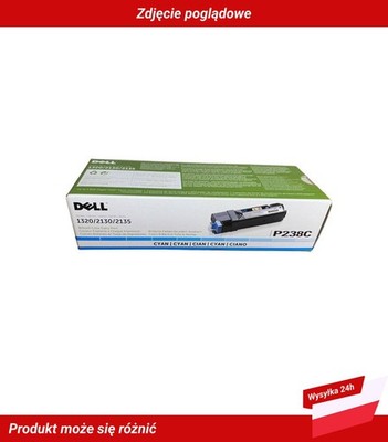 593-10325 Dell 2135cn Multifunction Color Laser Printer z tonerem Cyjan