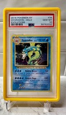 2016 POKEMON XY EVOLUTIONS #34 GYARADOS-HOLO PSA 10