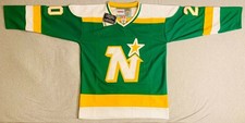 1981 Dino Ciccarelli Minnesota North Stars Classic Green Jersey Men's XL