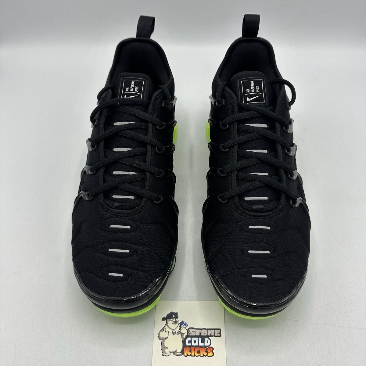Nike Air VaporMax Plus 924453-015 Black and green Size 9.5 | eBay
