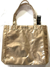 Daisy Marc Jacobs Tote Women Metallic Gold Beach Summer Casual Medium New