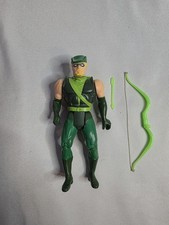 Kenner DC Super Powers Green Arrow Vintage 1984 Action Figure Bow & Arrow