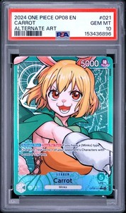 Carrot OP08-021 Alternate Art Leader Two Legends
