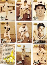 Ted Williams Card Company Goin' North 9 Card Set 1994  (136-144)