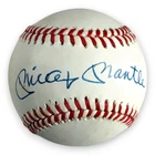 Mickey Mantle Signed Autographed AL Baseball Yankees HOF Legend PSA O05000