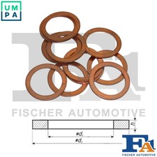 10x SEAL RING OIL DRAIN PLUG 259.150.010 FOR SKODA 105,120 OCTAVIA/Combi/Van 57