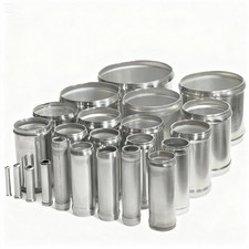 Alloy Aluminium Hose Joiner Connector & Tube Beaded Swaged 6.5–102mm 500mm