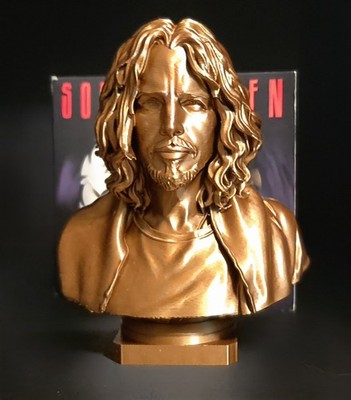 Chris Cornell Bust Statue Soundgarden Audioslave Sculpture Memorial Figure 