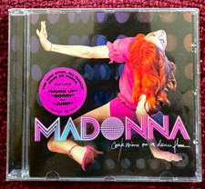 MADONNA CONFESSIONS EUROPE CD PROMO HYPE STICKER ON LID WB CASE DANCE FLOOR MIX
