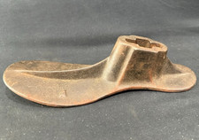 Vintage Cast Iron Cobbler Shoe Last 9.75" / 10" Cobbler's Shoe Form A Steampunk