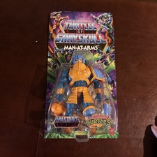 Turtles of Grayskull Man At Arms Weapons Master TMNT MOTU MOC New Unpunched