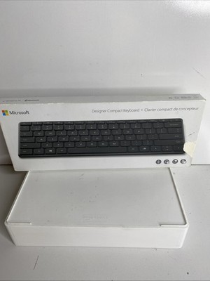 Microsoft Designer Compact Keyboard - Matte - Black (21Y-00001)