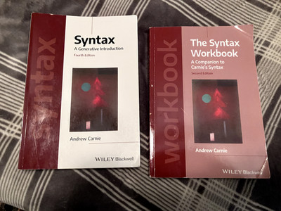 Syntax: A Generative Introduction + Companion (2 books), 4th ed., Paperback