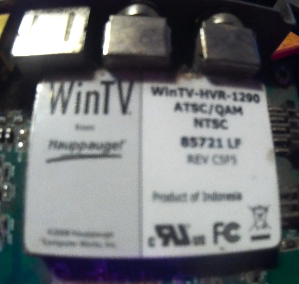 Hauppauge 85721 LF Rev C4F5 WinTV HVR-1290 Video TV Tuner Card - Image 4 of 4