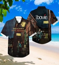 David Bowie The Rise And Fall Of Ziggy Stardust Hawaiian Shirt  BL2542