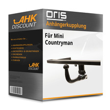 Für Mini Countryman 10.2016-jetzt ORIS Anhängerkupplung abnehmbar NEU