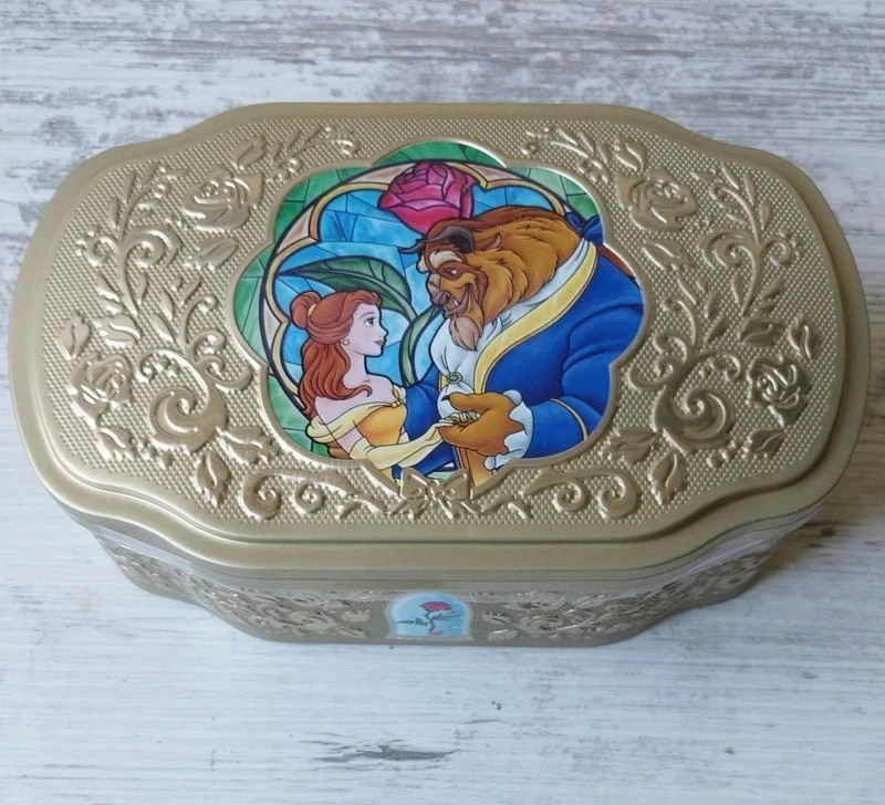La Bella e la Bestia Scatola di Latta Biscotti Astuccio Tokyo Disney Resort