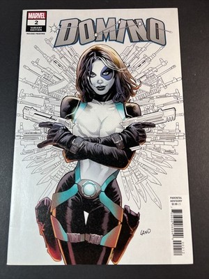 DOMINO #2 VARIANT (2ND PRINT) GREG LAND & GAIL SIMONE CABLE NM X -MEN