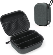Travel Sunglasses Organizer Glasses Case, 3 Adjustable Slot for Multiple Eyeglas
