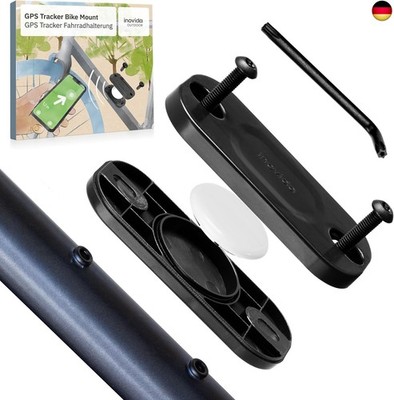 Inovida Apple AirTag Halterung für Fahrrad - GPS Tracker für Flaschenhalter - A