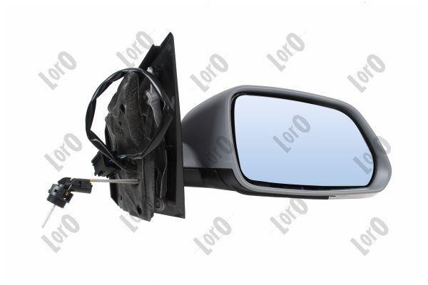 ABAKUS Exterior Mirror 4031M04 Right Side Convex With Turn Signal Grey For VW