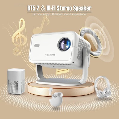 Magcubic L018 650 ANSI 4K-native Projector Auto Focus, Android 11, BT5.2, Wi-Fi