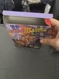 Ikari Warriors 3 III: The Rescue - Nintendo NES Authentic Tested CIB RARE 