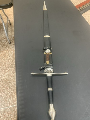 Broadsword 440 Stainless Steel Blade With Scabbard And Dagger
