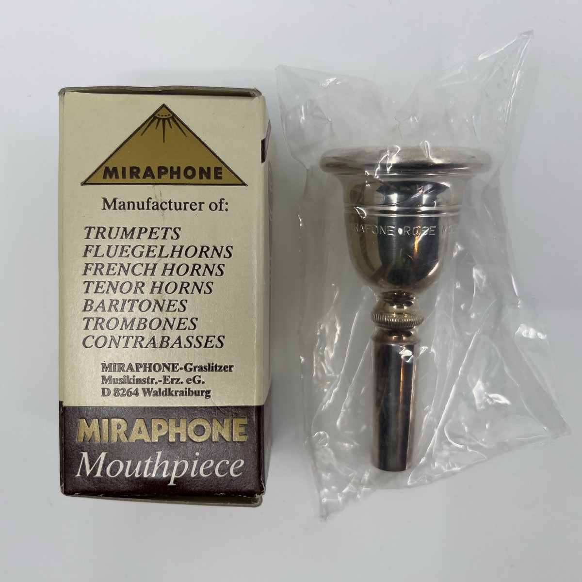ミラフォン MIRAPHONE ROSE ORCHESTRA TU25 Miraphone | Tuba Mouthpiece | TU25 (C9) Rose Orchestra