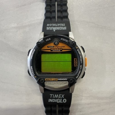 1990s TIMEX IRONMAN Triathlon Indiglo MEN'S WATCH T Untested