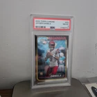 2024 TOPPS CHROME #201 JAYDEN DANIELS PSA 8 NM-MT rookie card Washington QB rc