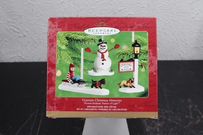 Hallmark Keepsake Thomas Kincade's Victorian Christmas Memories Ornament 2001