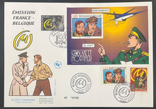 AtoZ. Belgium Joint with France 2004 Combo FDC Blake Mortimer Comic Book