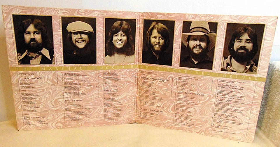 Marshall Tucker Band - Together Forever -1978 Capricorn Records Rock Vinyl LP EX - Imagem 3 de 4