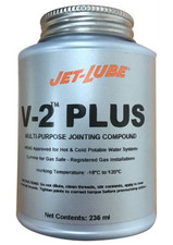 JET LUBE V-2 PLUS MULTI PUROPSE PIPE JOINTING COMPOUND WRAS APPROVED 236ml