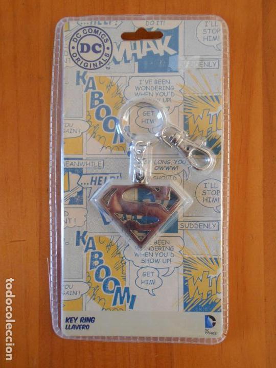 LLAVERO SUPERMAN - KEYRING - DC COMICS ORIGINALS - NUEVO, PRECINTADO (DF)