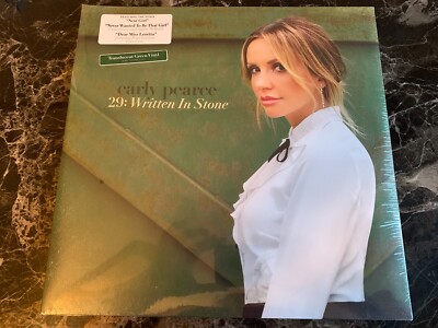 Carly Pearce 29 Written In Stone Exclusive Clear Green Colored Vinyl 2LP~LIMITED
