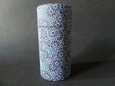 Teedose,Nittoh,Made in Japan,Indigo-Färbung,Japanisches traditionelles Papier