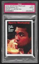 Muhammad Ali 2002 Sporting Profiles Sports Illustrated #15 PSA 9