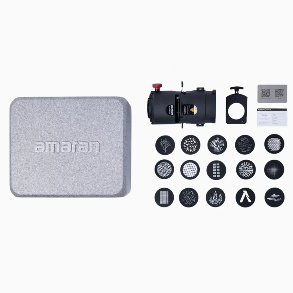 Kit modificador de lente de proyección Aputure Amaran Spotlight SE 36° para 150c 300c 200xS Foto 2 de 4