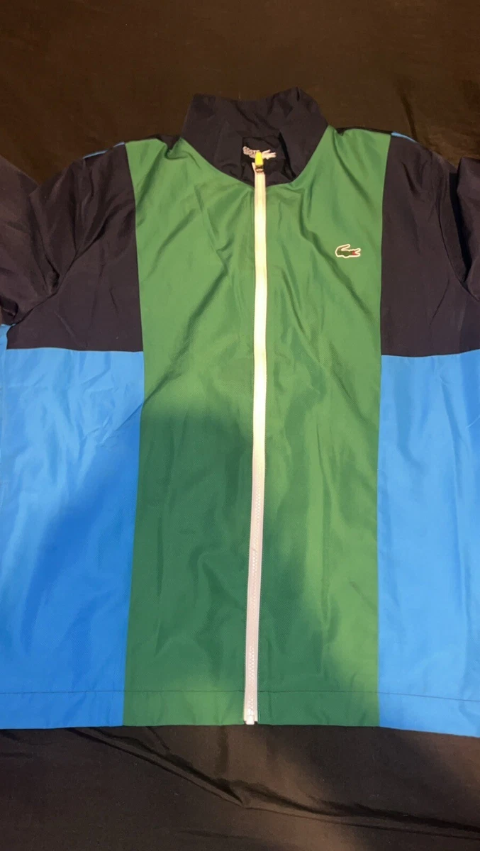 Mens lacoste track top new arrivals