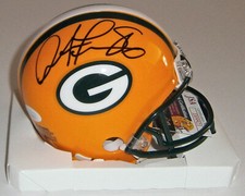 PACKERS Antonio Freeman signed mini helmet w/ #86 JSA COA AUTO Autographed